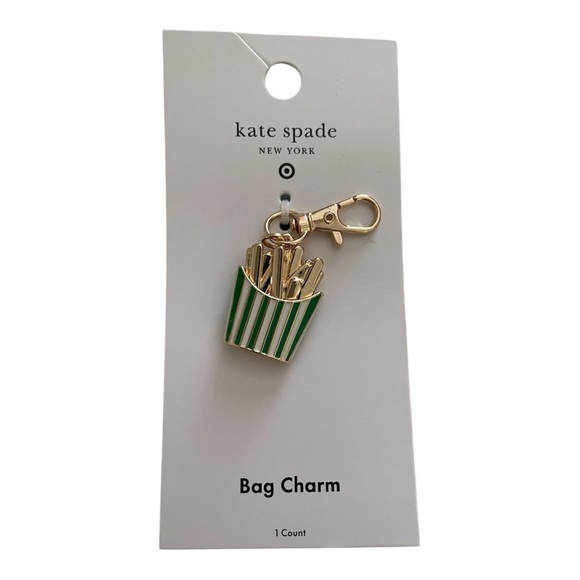 kate spade Accessories - Kate Spade Green and Gold Bag Charm, Target Collection.